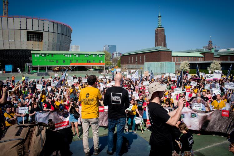 Speeches op het Museumpark