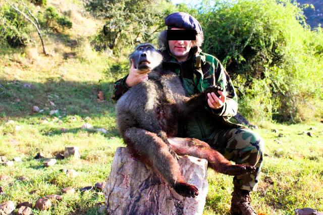 Belgische jager die in 2014 een jachtreis heeft geboekt via Umlilo Safaris.